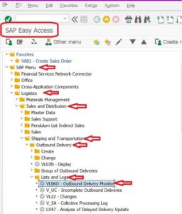 Create Outbound Delivery In SAP SD - SAPBoost.Com